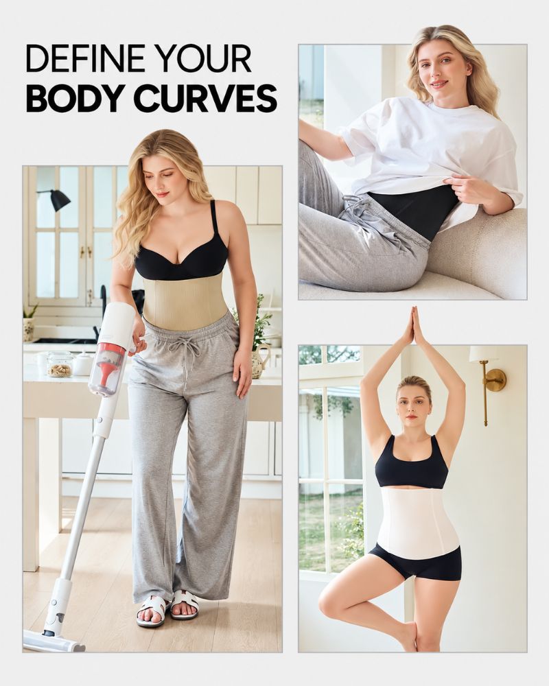 Nahtloser Waist Trainer mit 4 Stäbchen