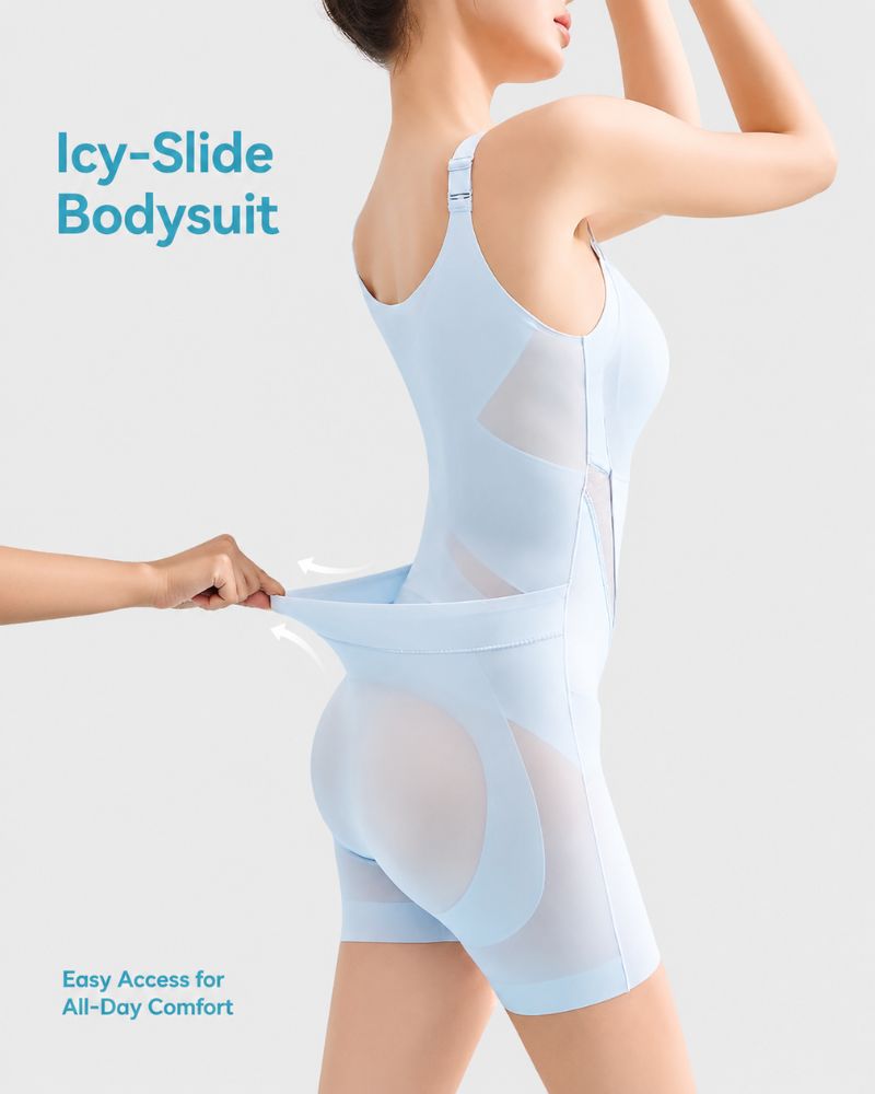 Kühlender Shapewear-Body mit Bauchweg- & Po-Lift-Effekt