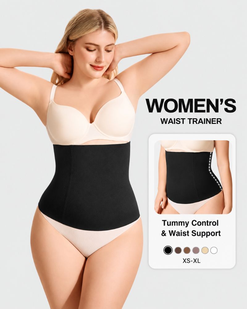 Nahtloser Waist Trainer mit 4 Stäbchen