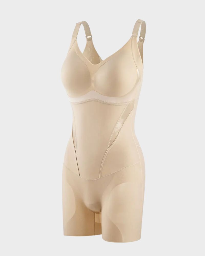 Kühlender Shapewear-Body mit Bauchweg- & Po-Lift-Effekt