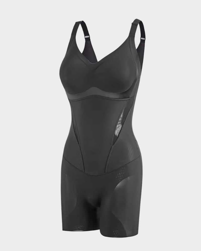 Kühlender Shapewear-Body mit Bauchweg- & Po-Lift-Effekt