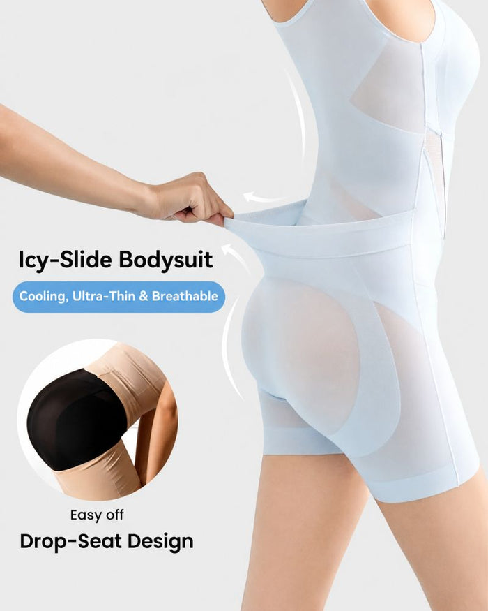 Kühlender Shapewear-Body mit Bauchweg- & Po-Lift-Effekt
