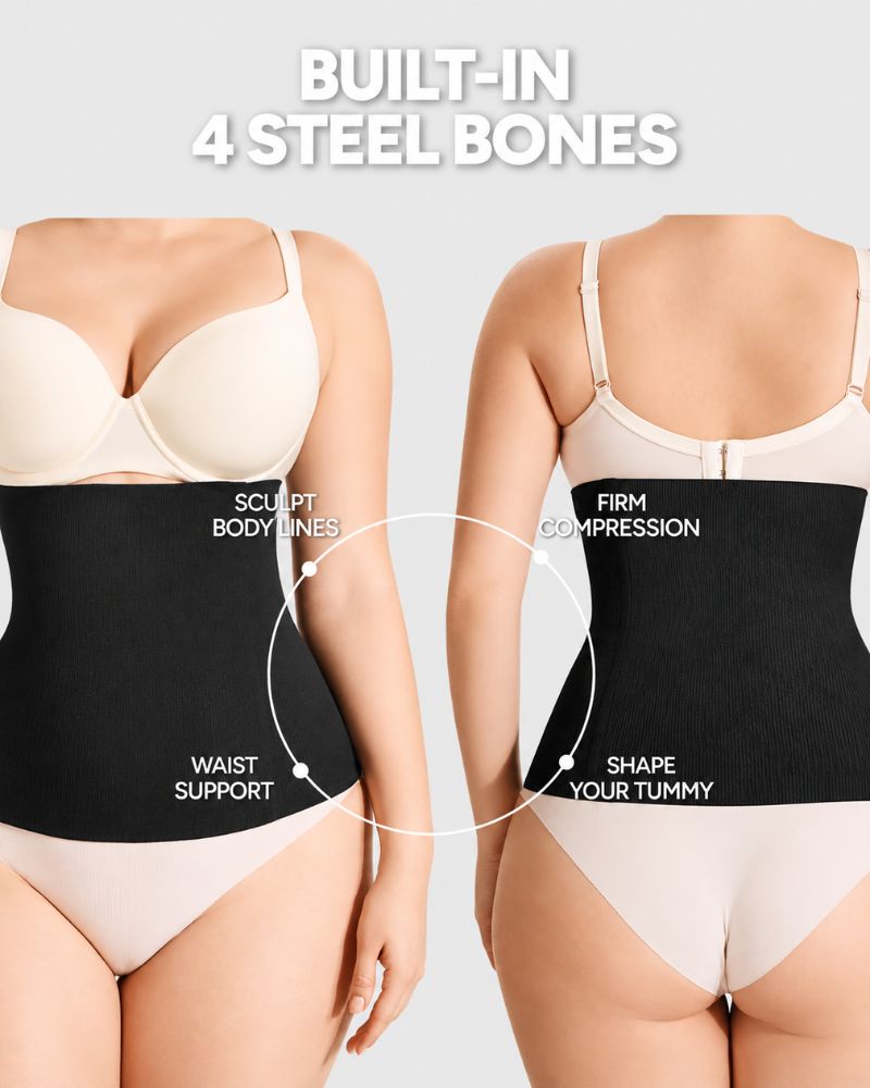 Nahtloser Waist Trainer mit 4 Stäbchen