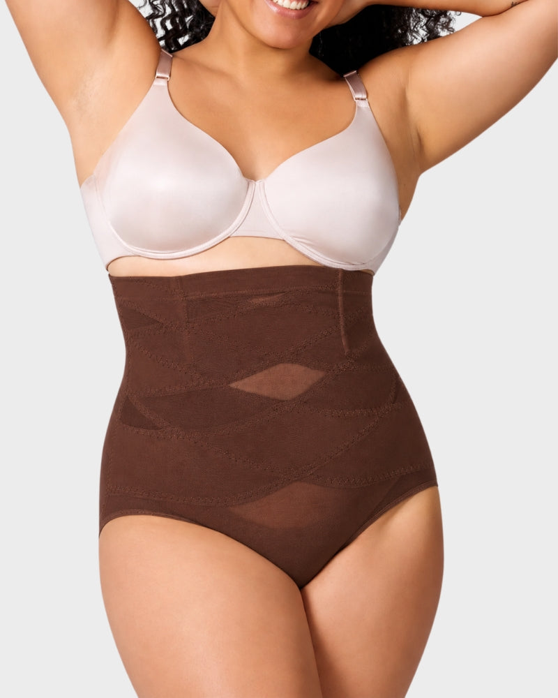 High-Waist Shaping-Slip mit Bauchweg-Effekt