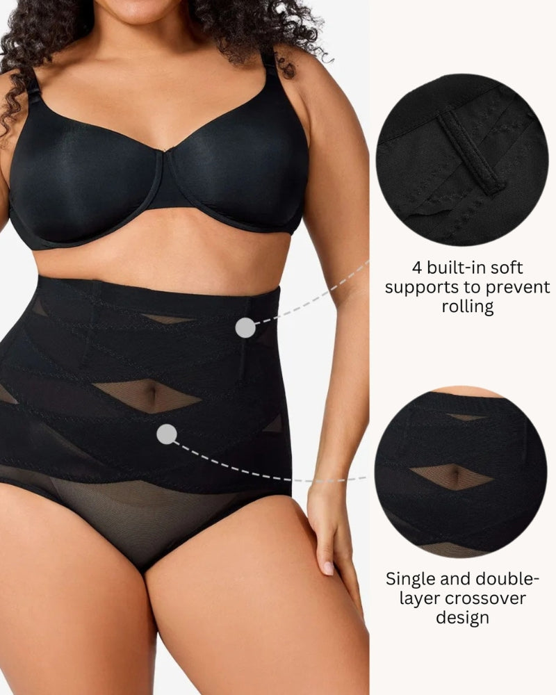 High-Waist Shaping-Slip mit Bauchweg-Effekt