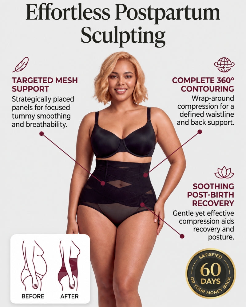 High-Waist Shaping-Slip mit Bauchweg-Effekt