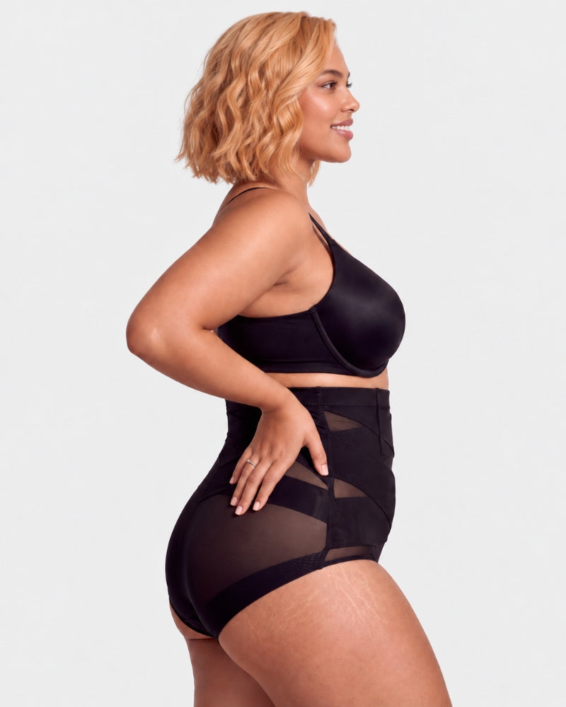 High-Waist Shaping-Slip mit Bauchweg-Effekt